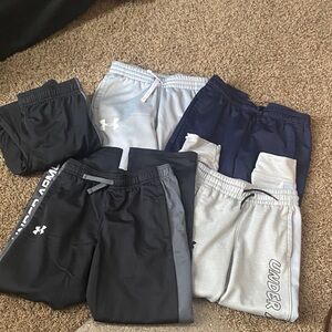 Under Armour Kids Sweatpants & Joggers - Black, Gray, Navy